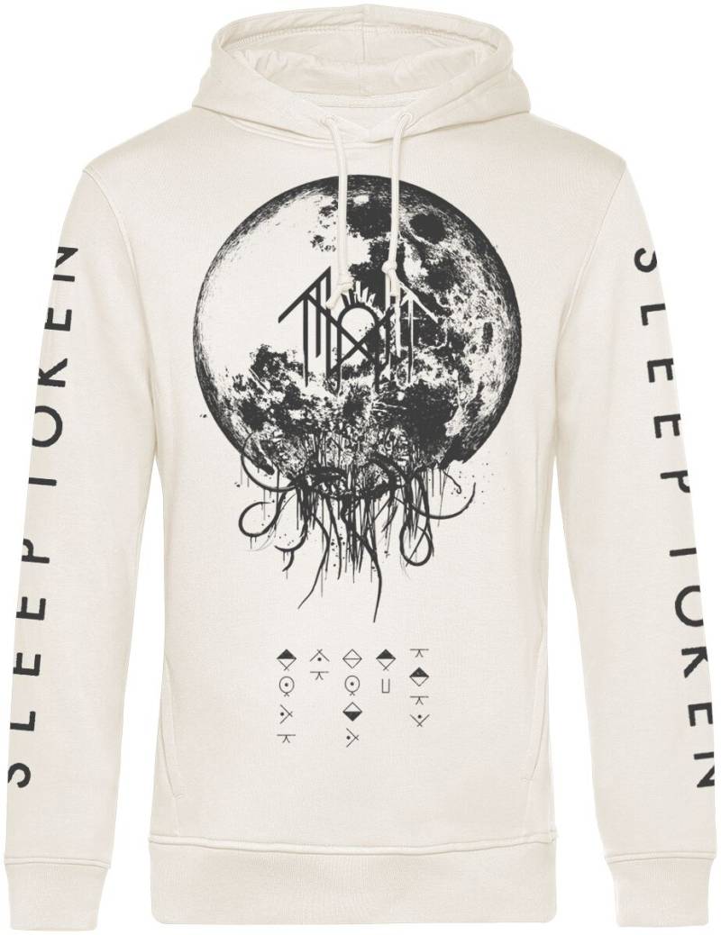Sleep Token Kapuzenpullover - Take Me Back To Eden - S bis XXL - für Männer - Größe M - altweiß  - EMP exklusives Merchandise! von Sleep Token