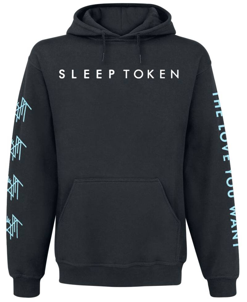 Sleep Token Kapuzenpullover - The Love - S bis 4XL - für Männer - Größe XXL - schwarz  - Lizenziertes Merchandise! von Sleep Token