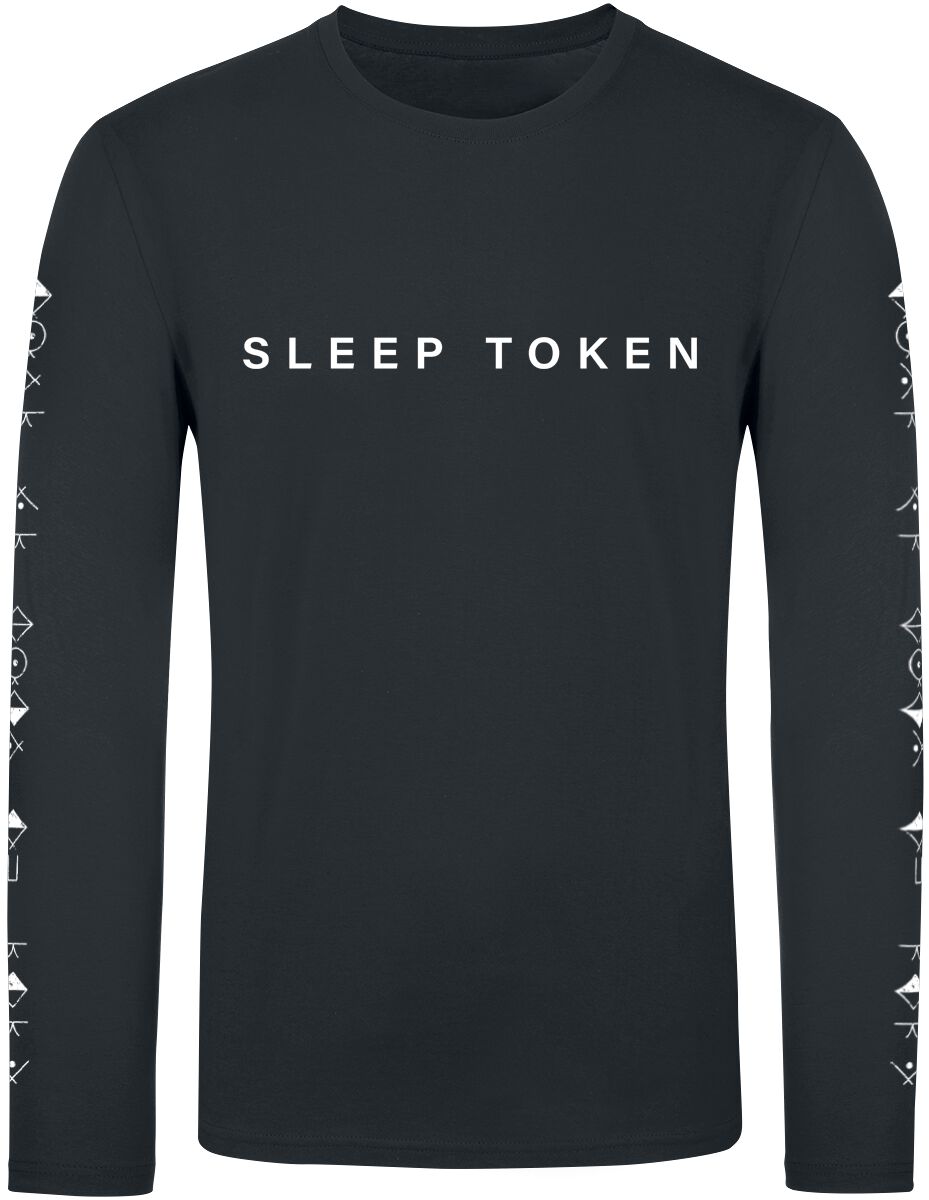 Sleep Token Langarmshirt - Back To Eden - S bis XXL - für Männer - Größe XXL - schwarz  - EMP exklusives Merchandise! von Sleep Token