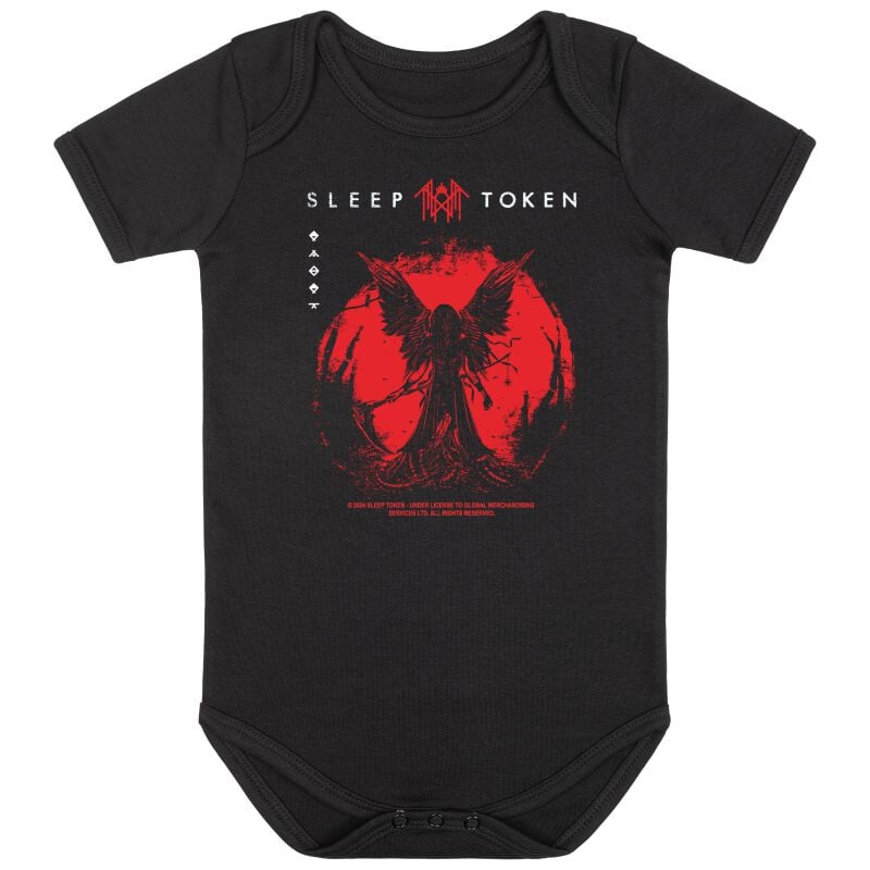 Sleep Token Metal Kids - Red Reaper Angel Body schwarz in 80/86 von Sleep Token