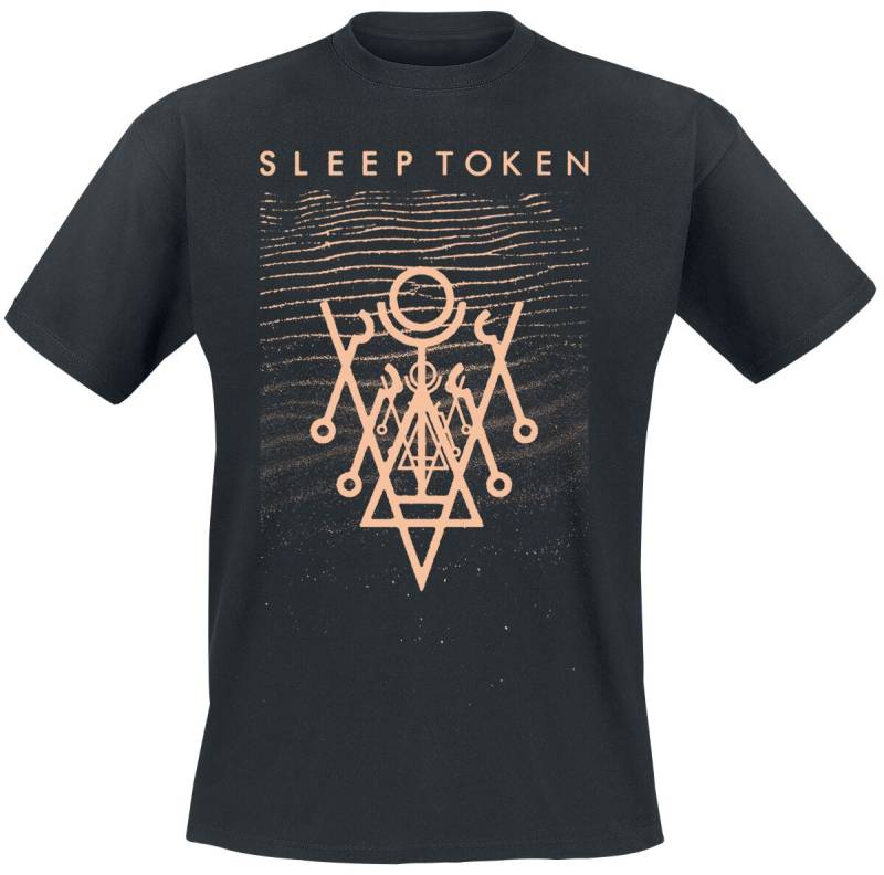 Sleep Token Symbol T-Shirt schwarz in S von Sleep Token