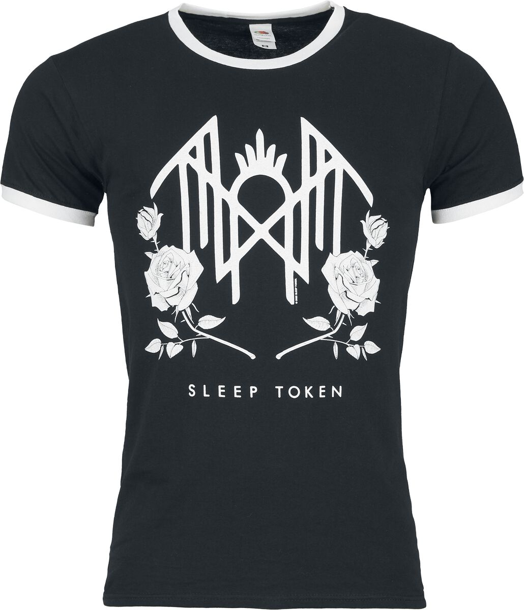 Sleep Token T-Shirt - Arcadia Ringer - S bis 3XL - für Männer - Größe XXL - schwarz  - Lizenziertes Merchandise! von Sleep Token