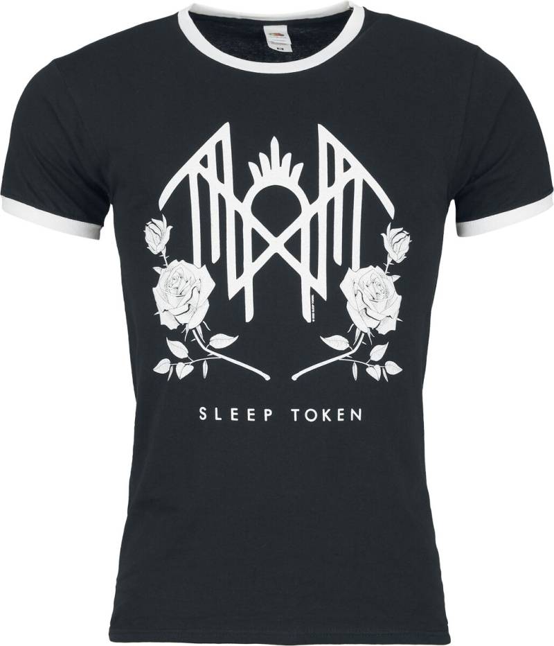 Sleep Token T-Shirt - Arcadia Ringer - S bis 3XL - für Männer - Größe XXL - schwarz  - Lizenziertes Merchandise! von Sleep Token