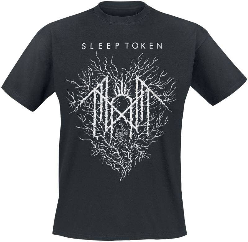 Sleep Token T-Shirt - Depth Chart - S bis 4XL - für Männer - Größe M - schwarz  - Lizenziertes Merchandise! von Sleep Token