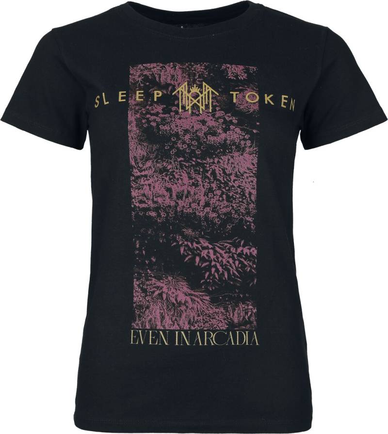 Sleep Token T-Shirt - Even In Arcadia - S bis 3XL - für Damen - Größe L - schwarz  - EMP exklusives Merchandise! von Sleep Token