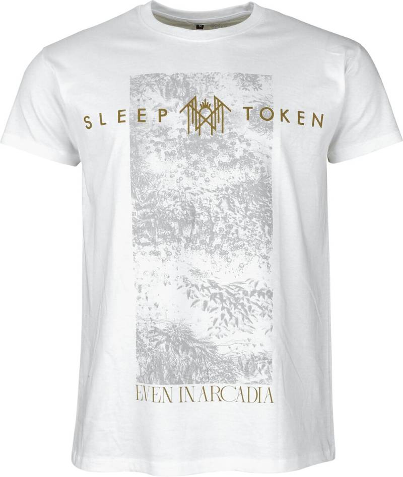 Sleep Token T-Shirt - Even In Arcadia - S bis 4XL - für Männer - Größe M - weiß  - EMP exklusives Merchandise! von Sleep Token