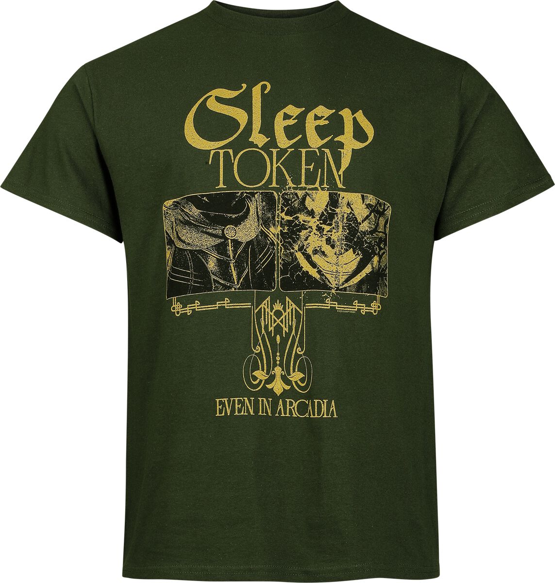 Sleep Token T-Shirt - Sword Design Artist Series - S bis 5XL - für Männer - Größe 3XL - grün  - Lizenziertes Merchandise! von Sleep Token