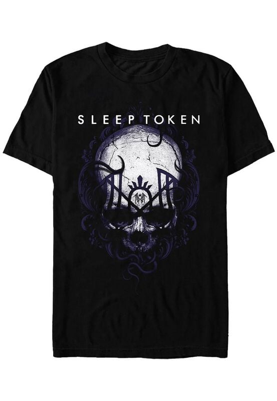 Sleep Token T-Shirt - Symbol Skull - S bis XXL - für Männer - Größe S - schwarz  - Lizenziertes Merchandise! von Sleep Token