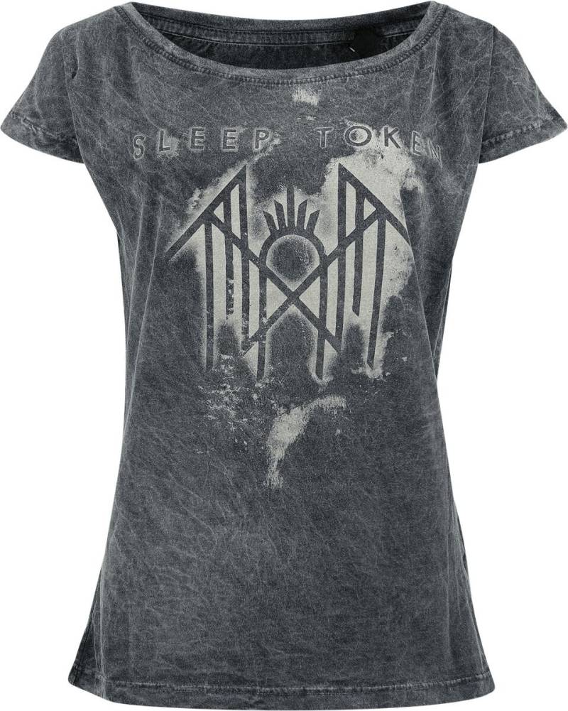 Sleep Token T-Shirt - Take Me Back - S bis 4XL - für Damen - Größe 3XL - schwarz/grau  - EMP exklusives Merchandise! von Sleep Token