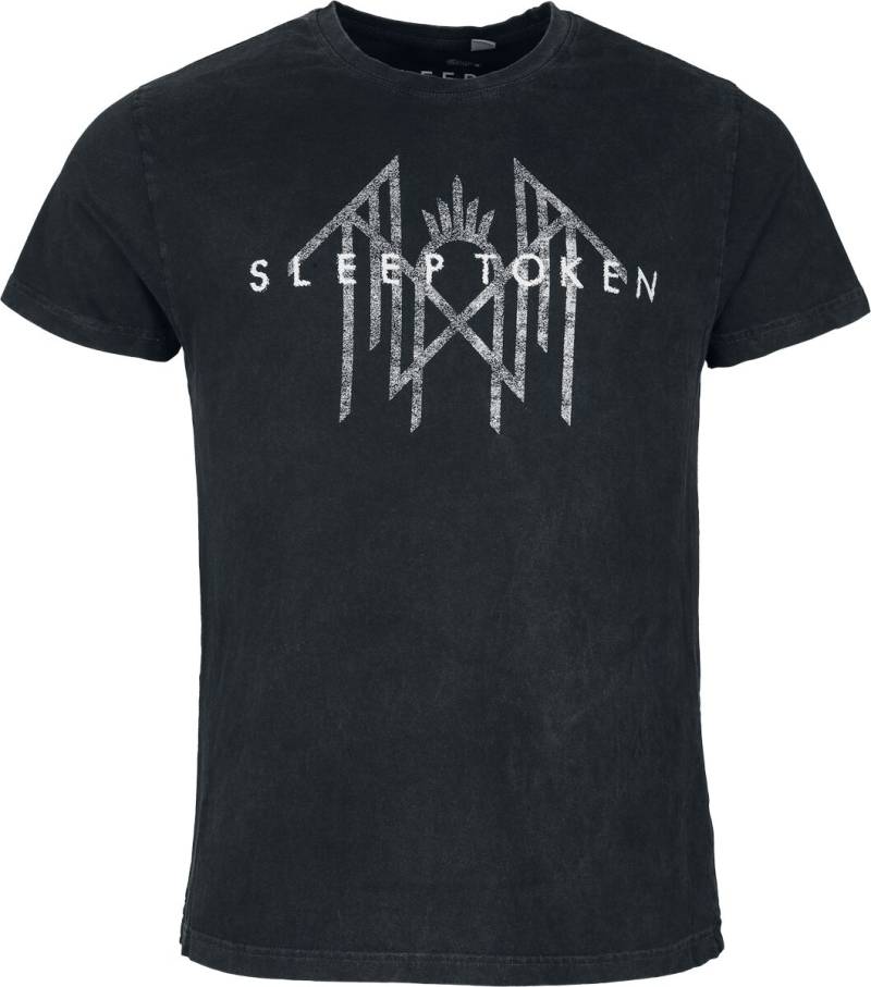 Sleep Token T-Shirt - Take Me Back - S bis 4XL - für Männer - Größe 4XL - schwarz/grau  - EMP exklusives Merchandise! von Sleep Token