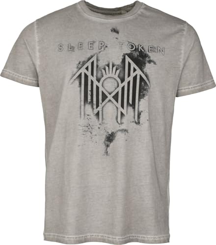 Sleep Token Take Me Back Männer T-Shirt grau 4XL 100% Baumwolle Band-Merch, Bands von Sleep Token