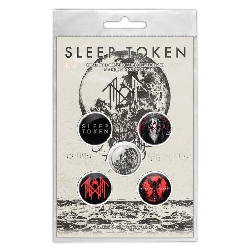 Sleep Token Take Me Back To Eden Button multicolor von Sleep Token