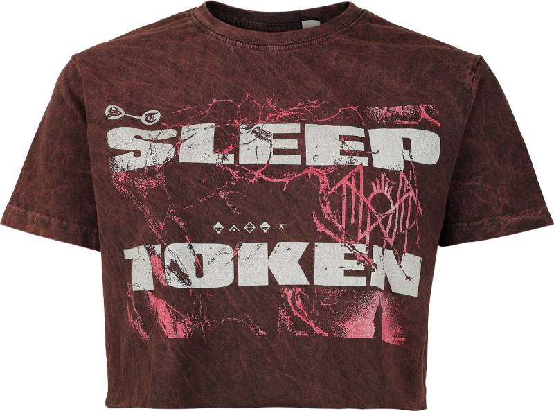 Sleep Token Texture T-Shirt rot in XL von Sleep Token