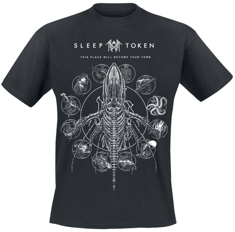 Sleep Token Tomb T-Shirt schwarz in XXL von Sleep Token