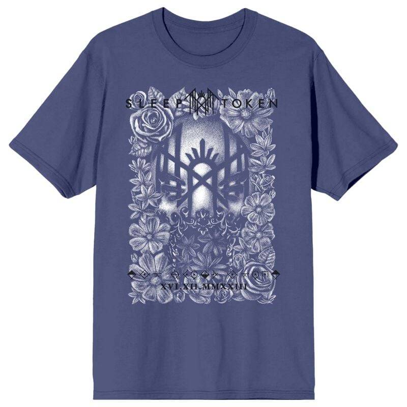 Sleep Token Vessel Flowers T-Shirt lila in 4XL von Sleep Token