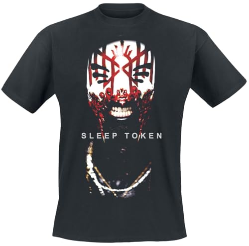 Sleep Token Vessel Photo Männer T-Shirt schwarz 4XL 100% Baumwolle Band-Merch, Bands, Nachhaltigkeit Sleep Token Vessel Photo Männer T-Shirt schwarz 4XL 100% Baumwolle Band-Merch, Bands, Nachhaltigkeit von Sleep Token
