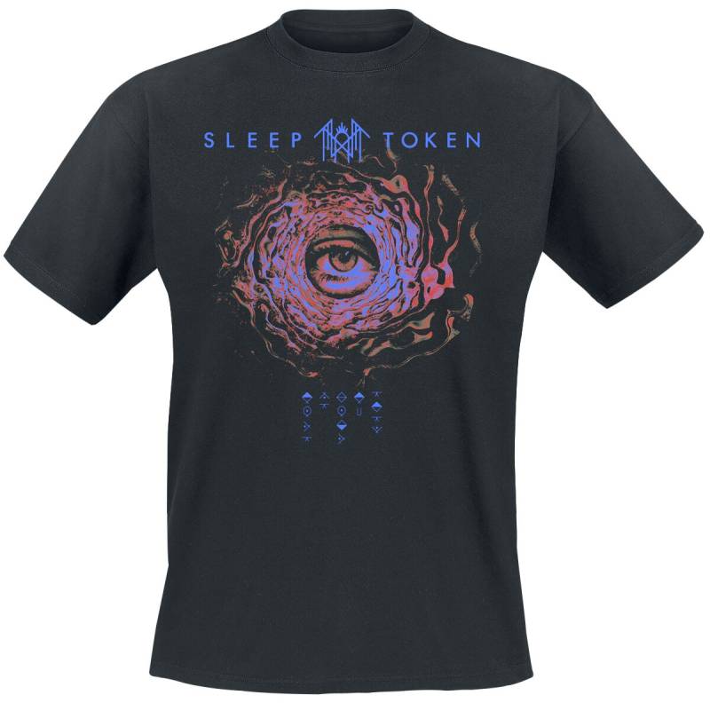 Sleep Token Vortex Eye T-Shirt schwarz in M Sleep Token Vortex Eye T-Shirt schwarz in M von Sleep Token