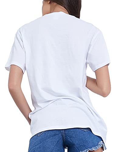 Sleepdown Damen 5056242875024 T-Shirt, White, M von Sleepdown