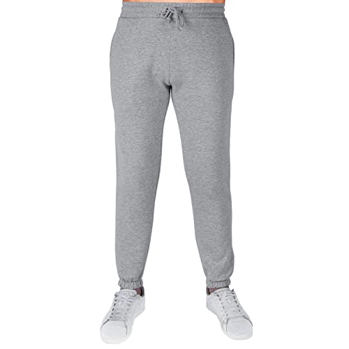 Sleepdown Herren Slim Leg Jogging Freizeithose Jogger Lässige Hose, Grau, XL von Sleepdown