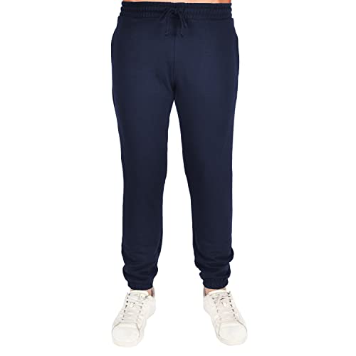 Sleepdown Herren Slim Leg Jogging Freizeithose Jogger Lässige Hose, Navy, XL von Sleepdown