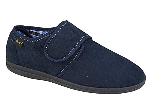 Sleepers - Herren Hausschuhe Johnny (42 EU) (Marineblau) von Sleepers