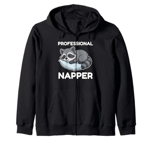 Professioneller Napper Waschbär Schlafgrafik Mädchen Jungen Kinder Kapuzenjacke Professioneller Napper Waschbär Schlafgrafik Mädchen Jungen Kinder Kapuzenjacke von Sleeping Raccoon Lover Apparel for Kids Men Women