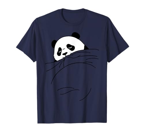 Lustiger Panda-schlafender Tier-Zoo für Jungen und Mädchen T-Shirt von SleepingAxis1