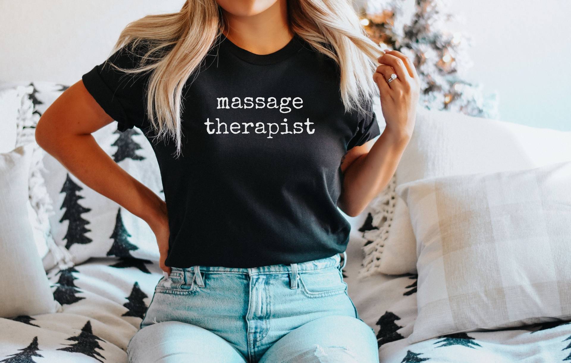 Massage Therapeut Shirt, Sweatshirt, Hoodie, Tank Top, Geschenk, Massagetherapie, Reflexologie, Medizinisch von SleepingCutiesShop