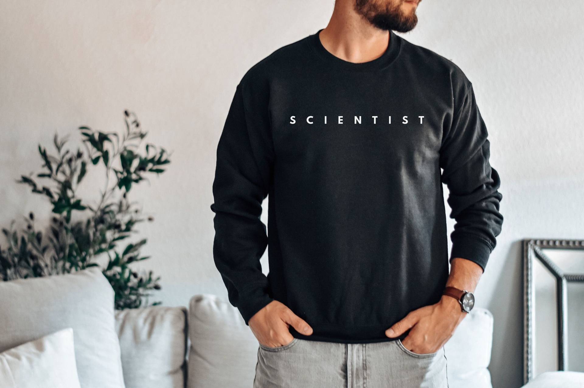 Wissenschaftler Shirt, Sweatshirt, Hoodie, Tank Top, Maske, Geschenk, Abschluss, Physiker, Biochemiker, Computer-Forschung, Vatertagsgeschenk von SleepingCutiesShop