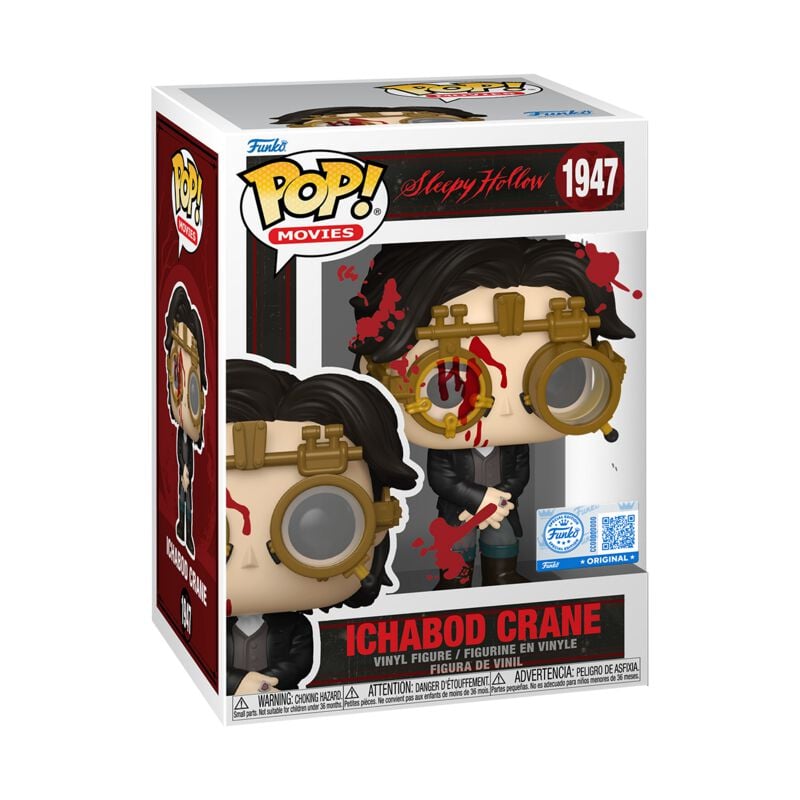 Sleepy Hollow Ichabod Crane Vinyl Figur 1947 Funko Pop! multicolor von Sleepy Hollow