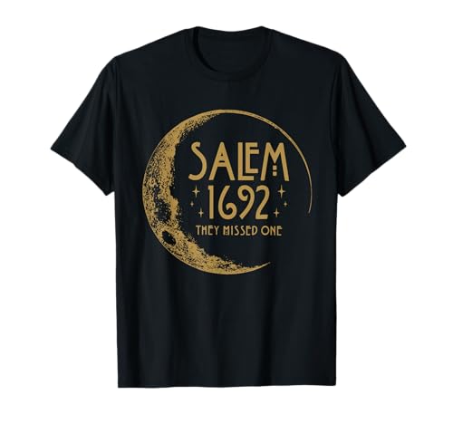 1692 They Missed One Shirt Damen Halloweenshirt Hexe T-Shirt von SleepySloth Shirts