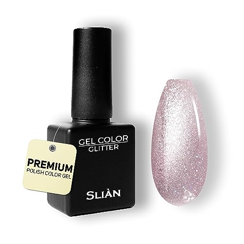 Slian UV Nagellack Crystal SGC4 - Hochdeckendes Farbgel für Gelnägel - UV Gel Nagellack für ein perfektes Nageldesign in Studio Qualität - Vegan Gel Nail Polish - Gelnagellack für UV Lampe von Sliàn