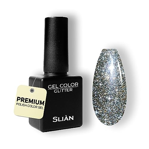 Slian UV Nagellack Las Vegas SGD10 - Hochdeckendes Farbgel für Gelnägel - UV Gel Nagellack für ein perfektes Nageldesign in Studio Qualität - Vegan Gel Nail Polish - Gelnagellack für UV Lampe von Sliàn