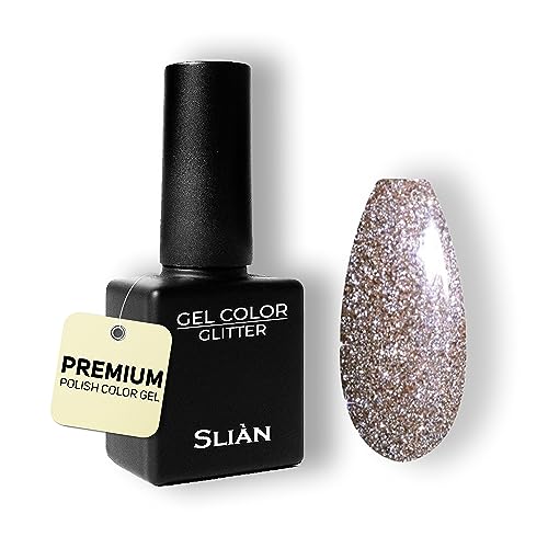 Slian UV Nagellack Las Vegas SGD15 - Hochdeckendes Farbgel für Gelnägel - UV Gel Nagellack für ein perfektes Nageldesign in Studio Qualität - Vegan Gel Nail Polish - Gelnagellack für UV Lampe von Sliàn