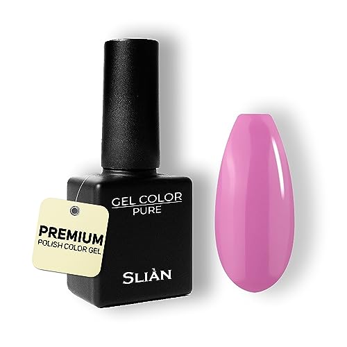 Slian UV Nagellack Princess SN30 - Hochdeckendes Farbgel für Gelnägel - UV Gel Nagellack für ein perfektes Nageldesign in Studio Qualität - Vegan Gel Nail Polish - Gelnagellack für UV Lampe von Sliàn