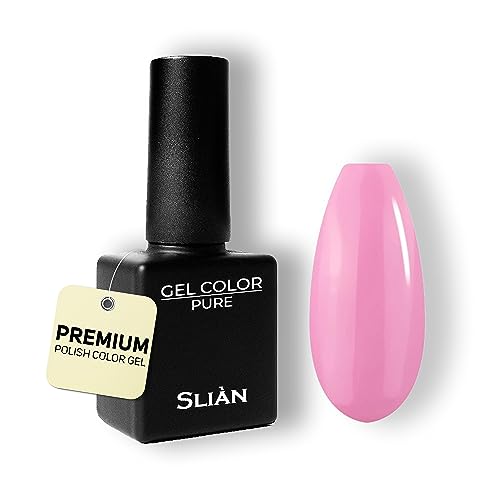 Slian UV Nagellack Princess SN8 - Hochdeckendes Farbgel für Gelnägel - UV Gel Nagellack für ein perfektes Nageldesign in Studio Qualität - Vegan Gel Nail Polish - Gelnagellack für UV Lampe von Sliàn