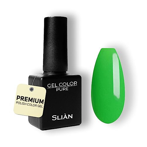 Slian UV Nagellack NEON SR196 - Hochdeckendes Farbgel für Gelnägel - UV Gel Nagellack für ein perfektes Nageldesign in Studio Qualität - Vegan Gel Nail Polish - Gelnagellack für UV Lampe von Sliàn