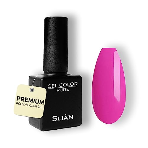 Slian UV Nagellack NEON SR203 - Hochdeckendes Farbgel für Gelnägel - UV Gel Nagellack für ein perfektes Nageldesign in Studio Qualität - Vegan Gel Nail Polish - Gelnagellack für UV Lampe von Sliàn