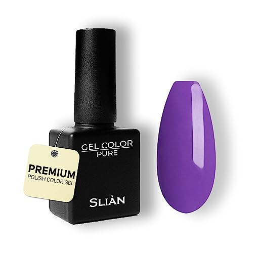 Slian UV Nagellack NEON SR204 - Hochdeckendes Farbgel für Gelnägel - UV Gel Nagellack für ein perfektes Nageldesign in Studio Qualität - Vegan Gel Nail Polish - Gelnagellack für UV Lampe von Sliàn