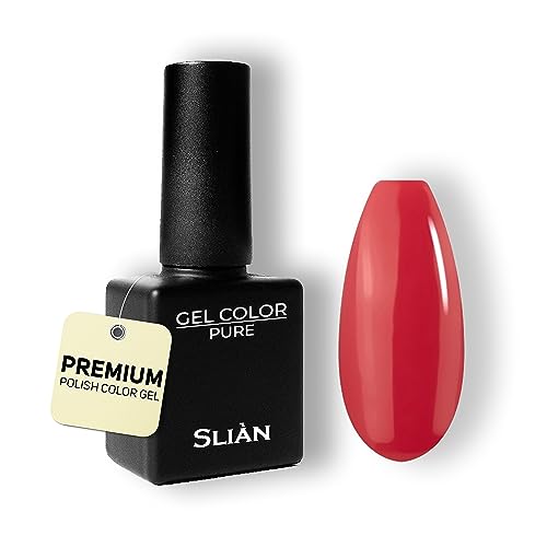 Slian UV Nagellack VAMP SR27 - Hochdeckendes Farbgel für Gelnägel - UV Gel Nagellack für ein perfektes Nageldesign in Studio Qualität - Vegan Gel Nail Polish - Gelnagellack für UV Lampe von Sliàn