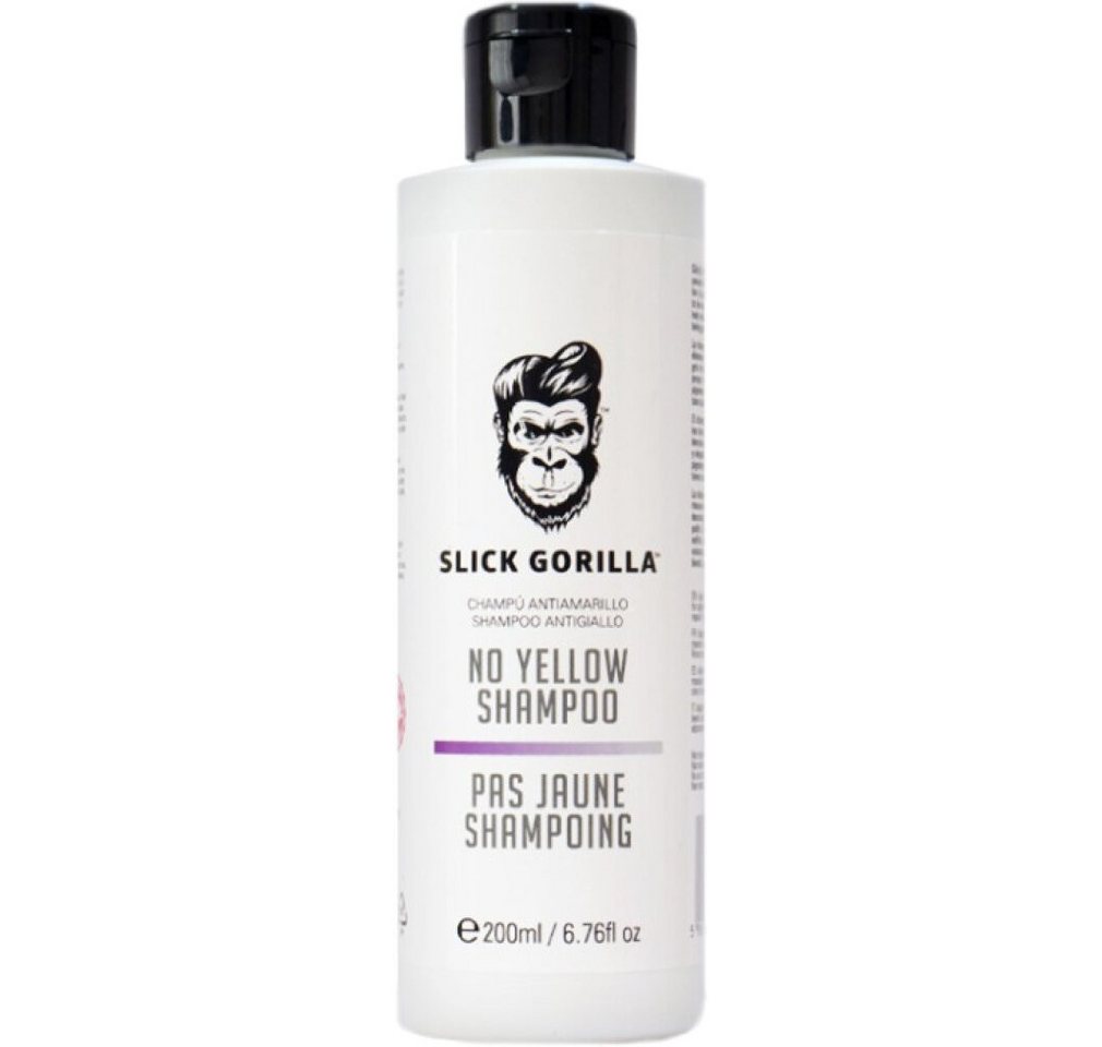 Slick Gorilla Haarpflege-Set Neutralisierendes Shampoo für blondes Haar (No Yellow Shampoo) 200 ml von Slick Gorilla