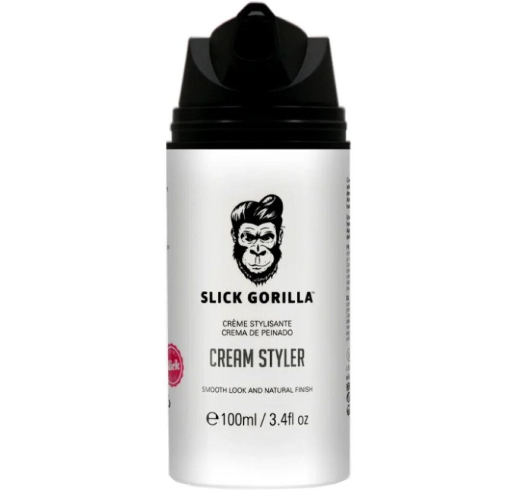 Slick Gorilla Haarpflege-Set Stylingcreme für mittleren Halt (Cream Styler) 100 ml von Slick Gorilla
