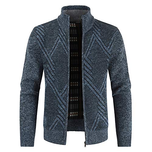 Sliktaa Herren Strickjacke Herbst Winter Festival Warme Mode Pullover Übergangsjacke mit Reißverschluss Sliktaa Herren Strickjacke Herbst Winter Festival Warme Mode Pullover Übergangsjacke mit Reißverschluss von Sliktaa