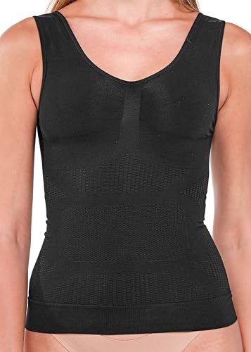 SLIMCELL Shapewear Damen Tanktop Anti Cellulitis - Top Damen & Bh Damen Ohne Bügel Integriert von SLIMCELL Gambetti