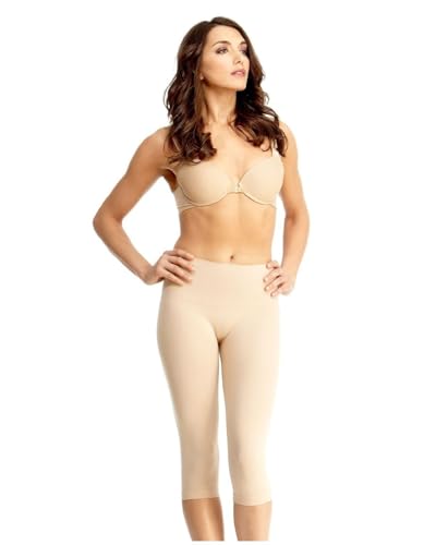 SlimMe Damen Leggings Beige hautfarben Small SlimMe Damen Leggings Beige hautfarben Small von SlimMe