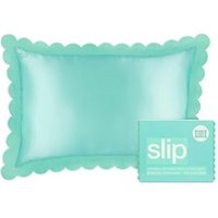 Slip Pure Silk Queen Pillowcase with Scalloped Edge - Turquoise Kissen von Slip