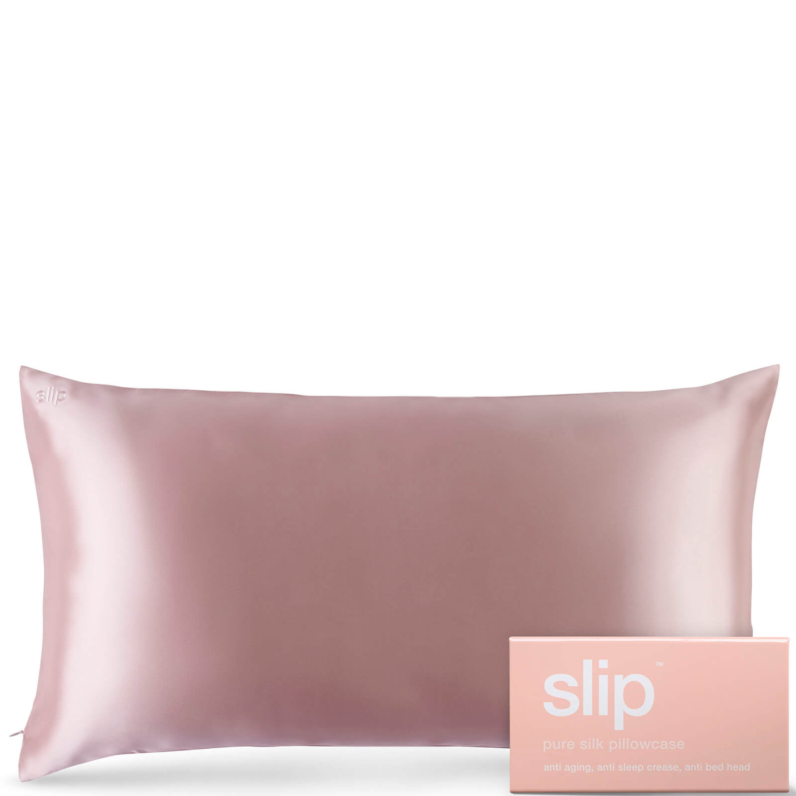 Slip Silk Pillowcase King (Verschiedene Farben) - Rosa von Slip