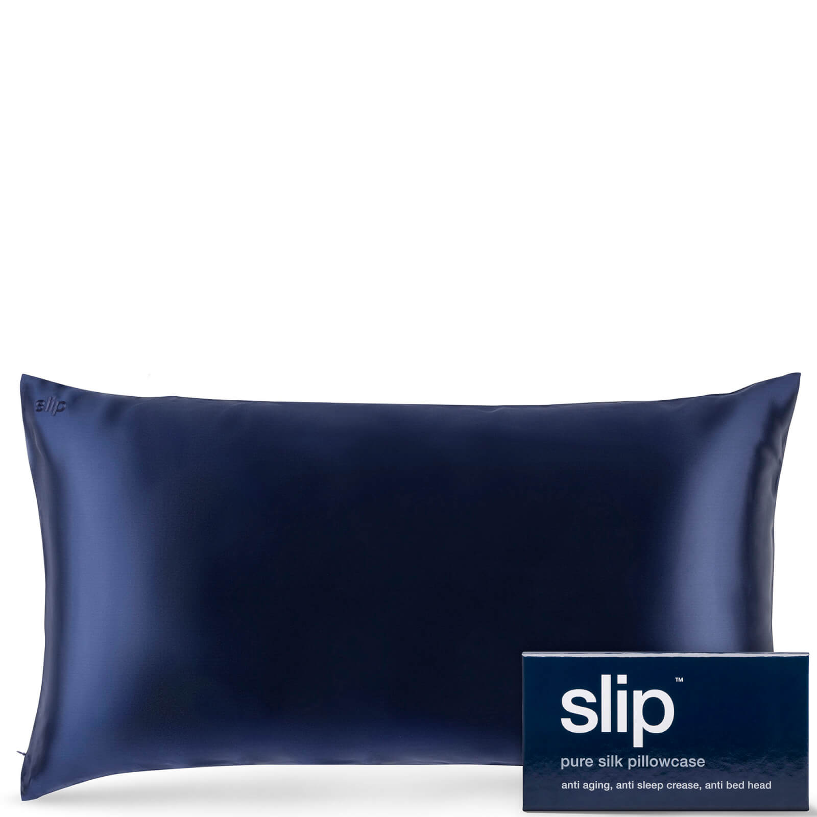 Slip Silk Pillowcase King (Verschiedene Farben) - Marineblau von Slip