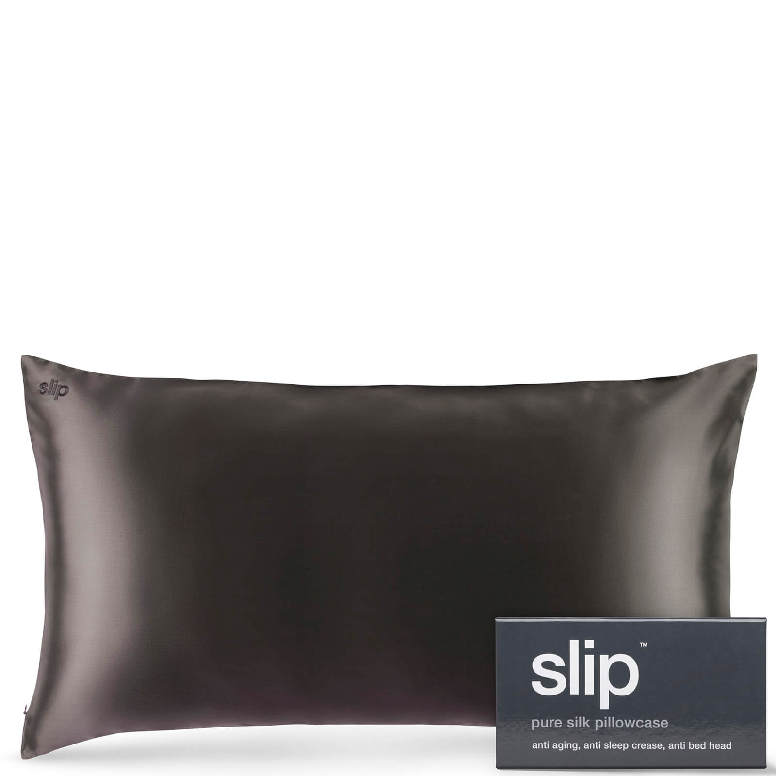 Slip Silk Pillowcase King (Verschiedene Farben) - Dunkelgrau von Slip