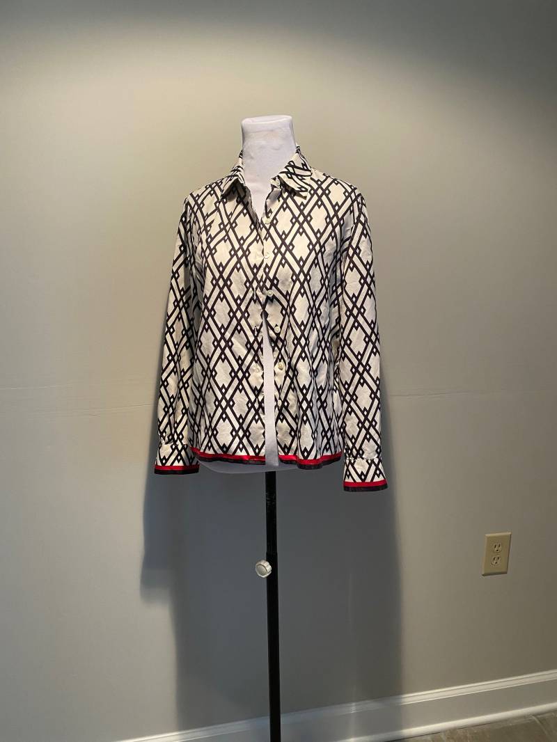 Seide Bluse Von Talbots Grösse 6 Petite von SlipSisters